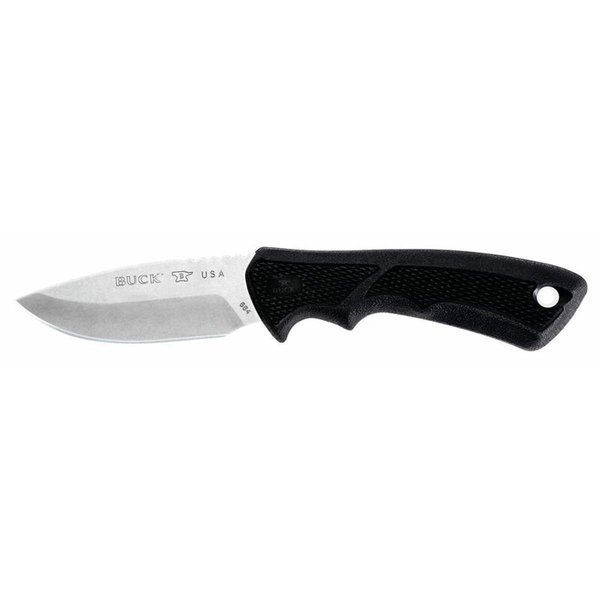 Buck Knives 7.5 in. 684 Bucklite Max II Black 420 HC Stainless Steel Fixed Blade Knife BU7313